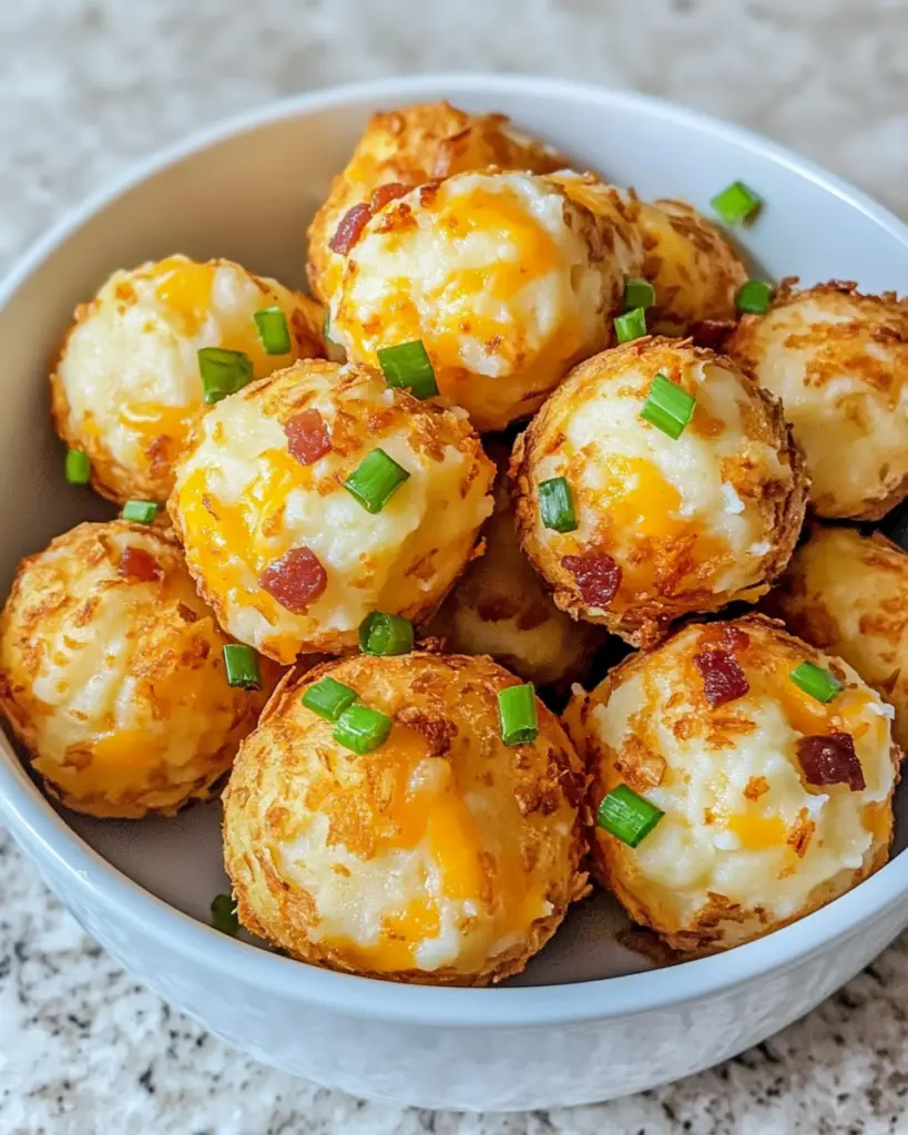 Air Fryer Mashed Potato Balls