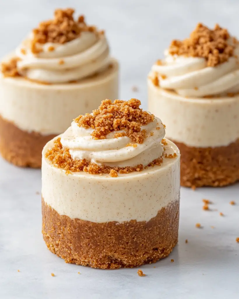 Biscoff Mini Cheesecakes
