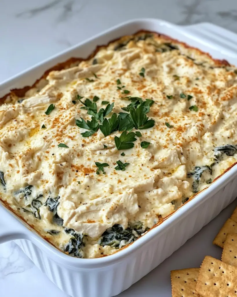 Chicken and Spinach Casserole with Cream Cheese