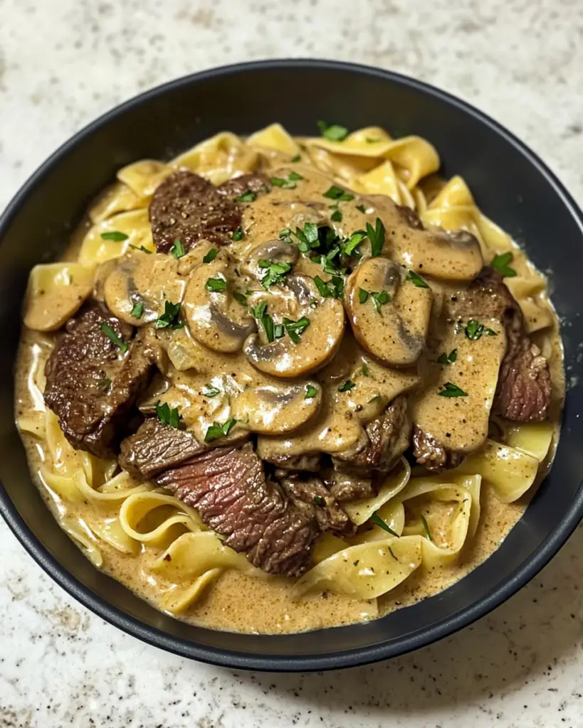 Classic Beef Stroganoff