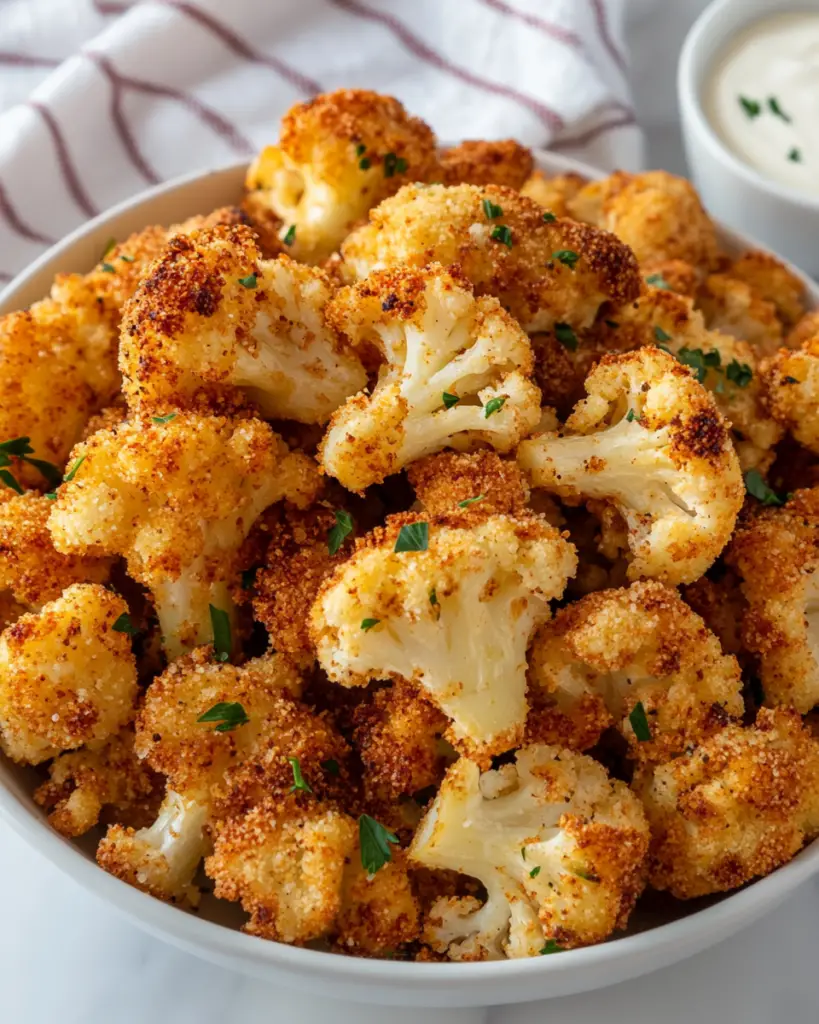 Healthy Crispy Baked Cauliflower