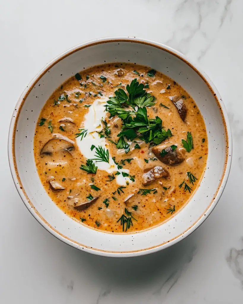 Hungarian Mushroom Soup