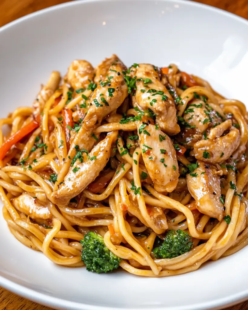 Chicken Lo Mein Recipe