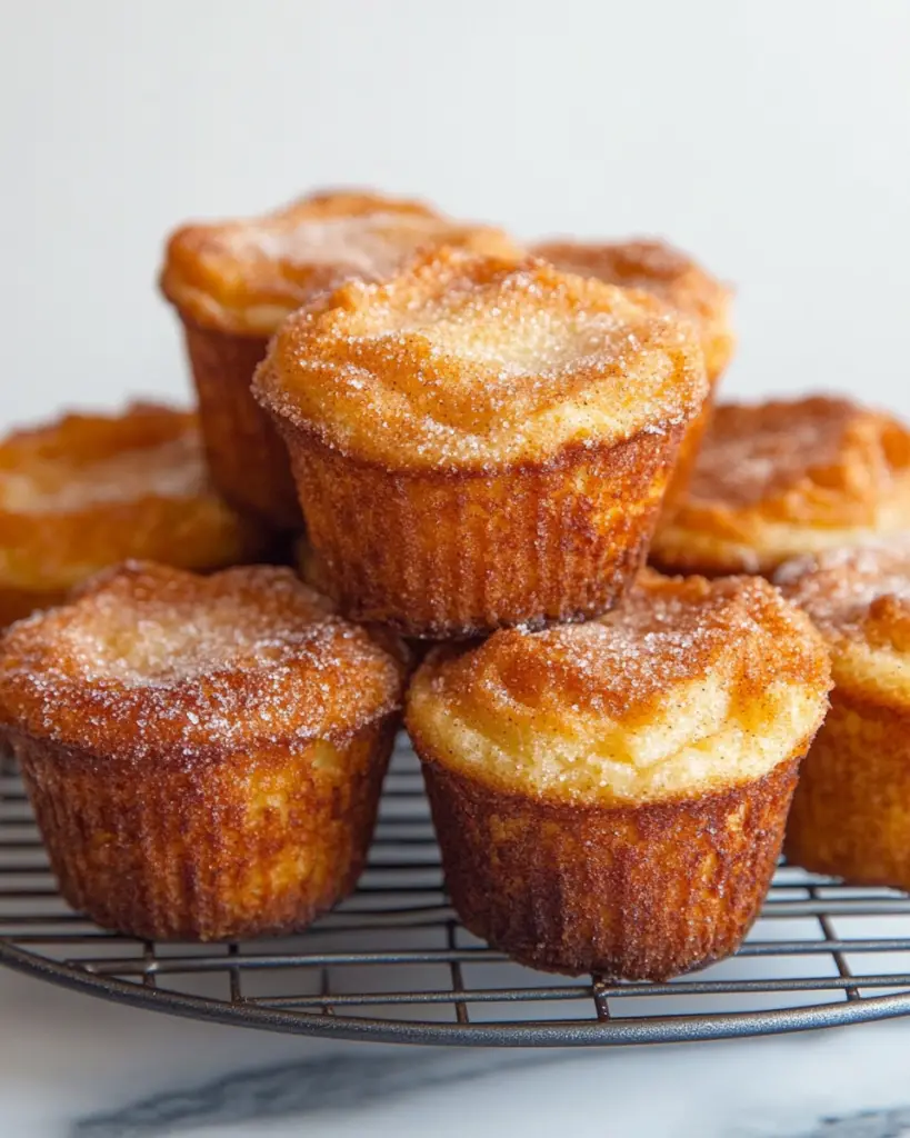 Cinnamon Sugar French Toast Muffins