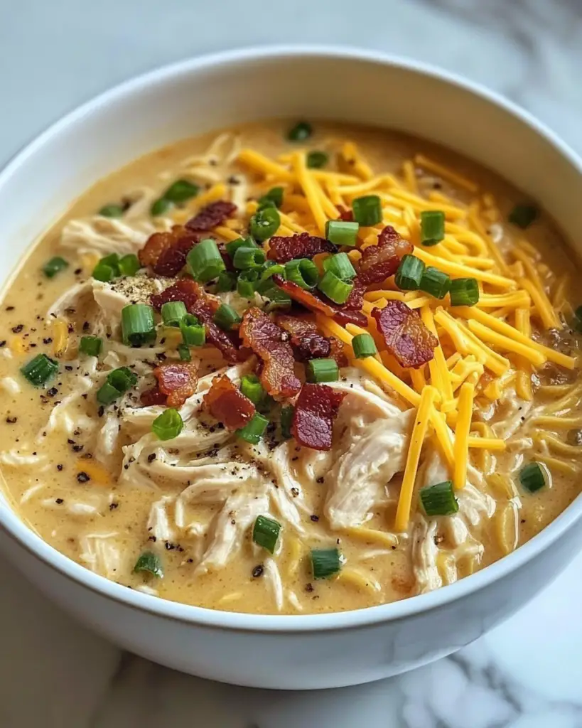 Crack Chicken Noodle Soup