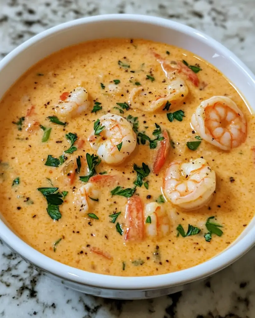 Creamy Crab and Shrimp Tomato Bisque