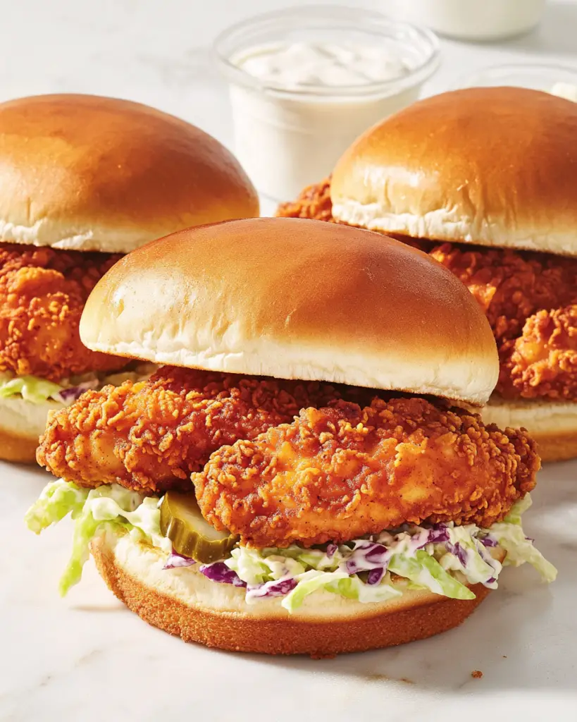 Nashville Hot Chicken Sandwiches