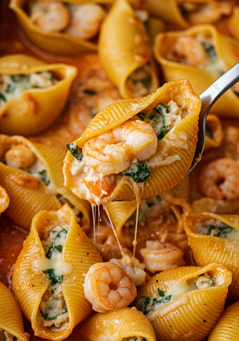 Seafood Stuffed Shells