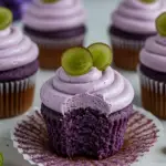 Grape Soda Cupcakes