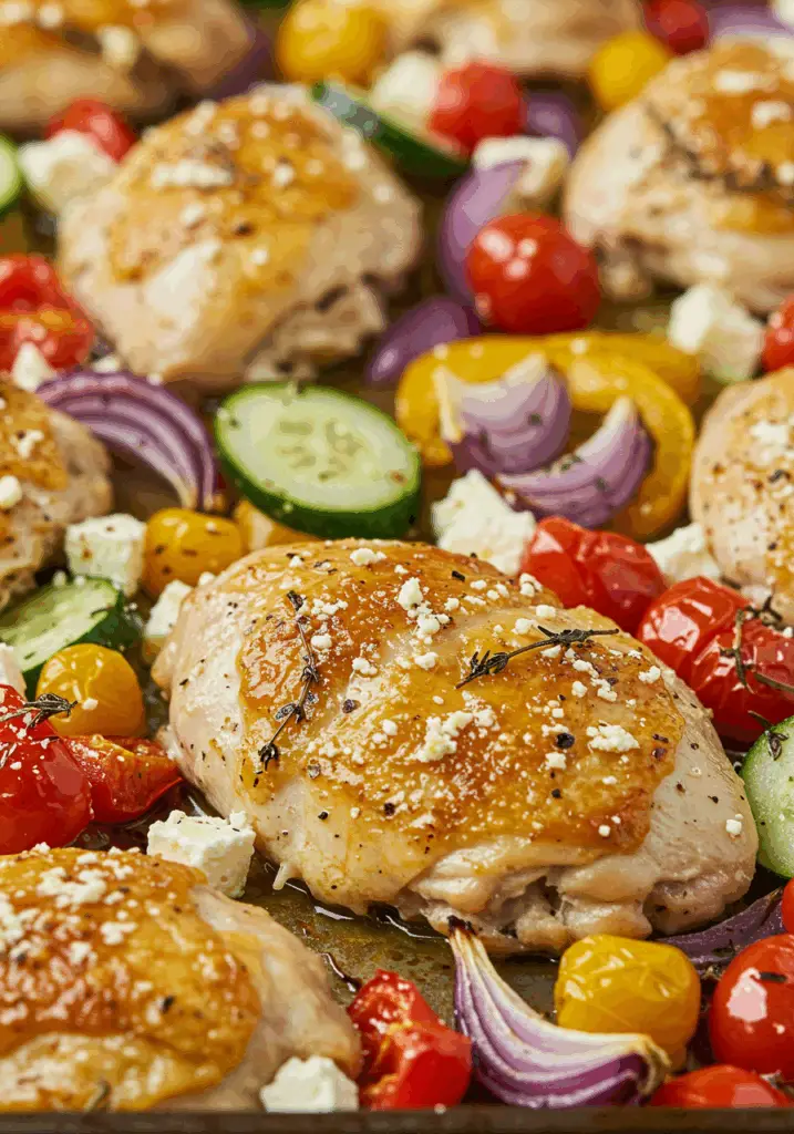 Greek Sheet Pan Chicken