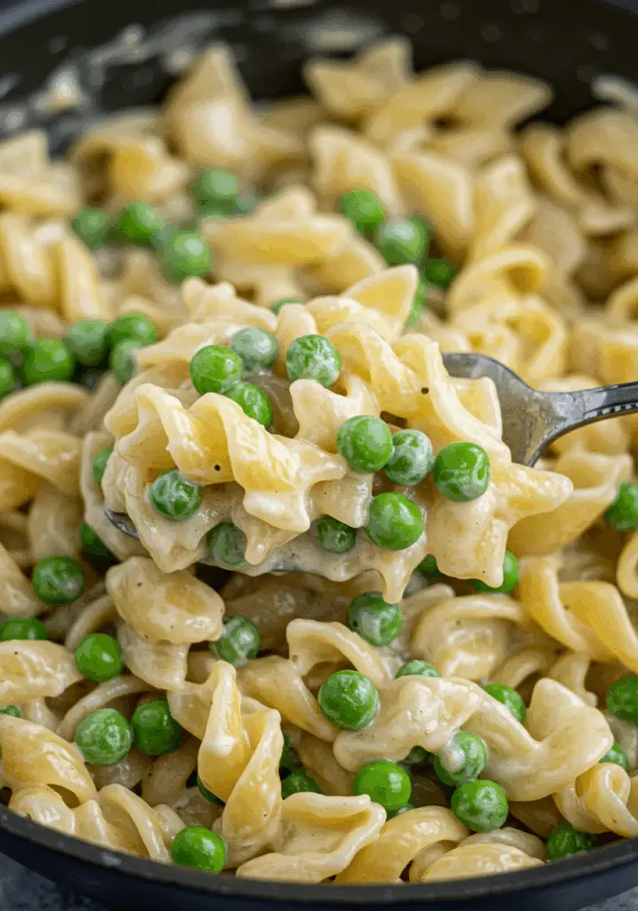 Creamy Peas and Noodles