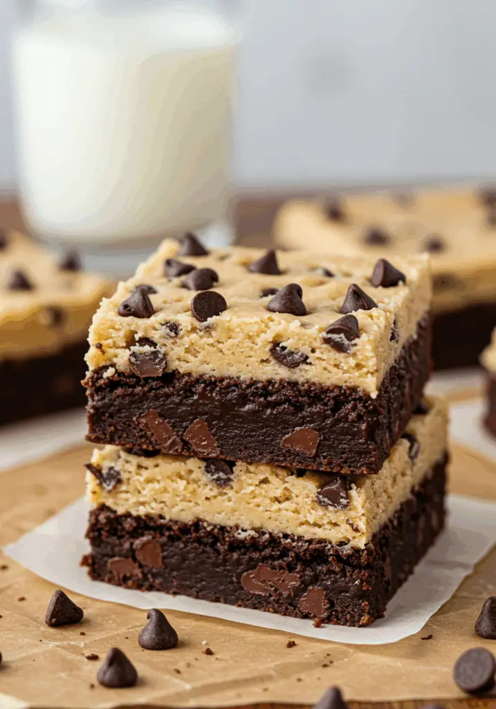 Cookie Dough Brownies
