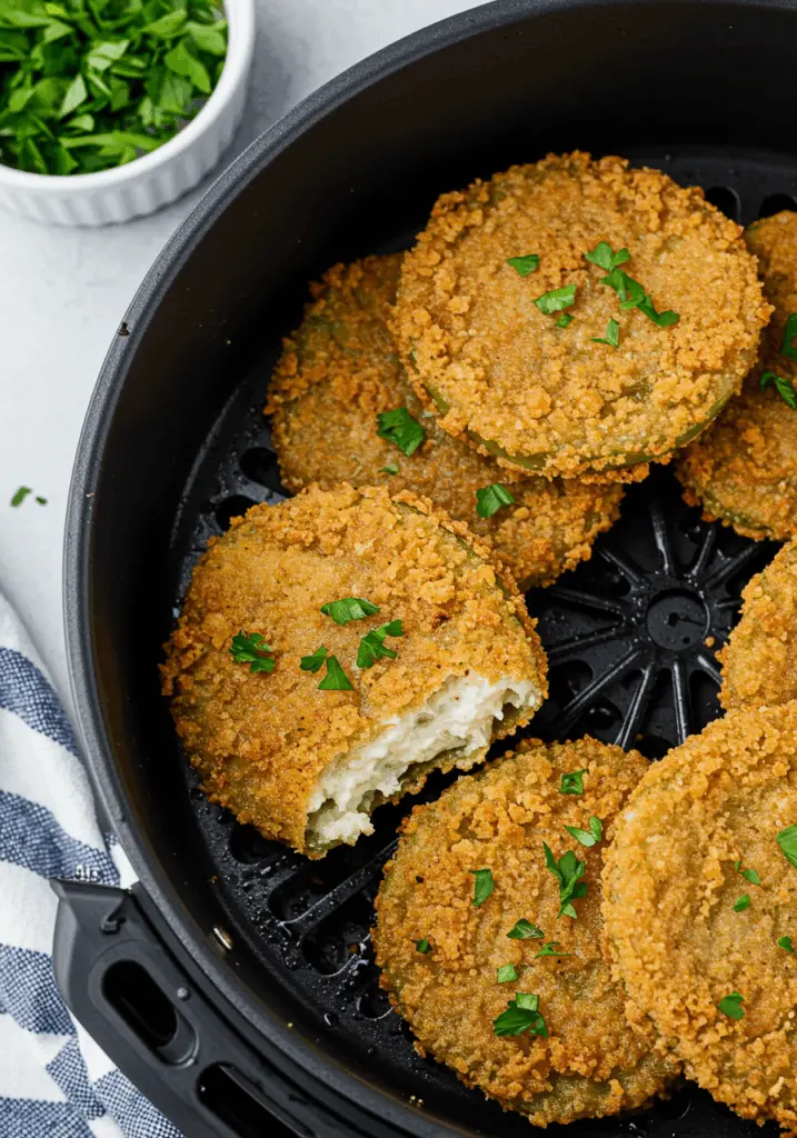 Air Fryer Fried Green Tomatoes