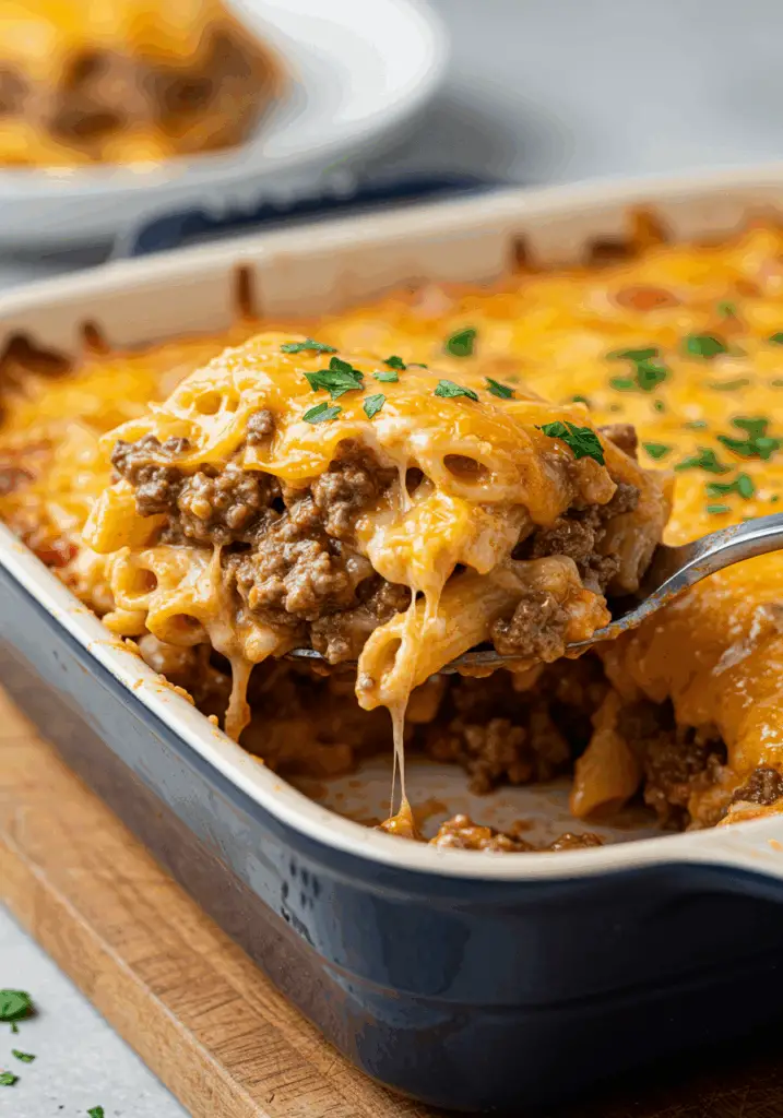 Cheeseburger Casserole