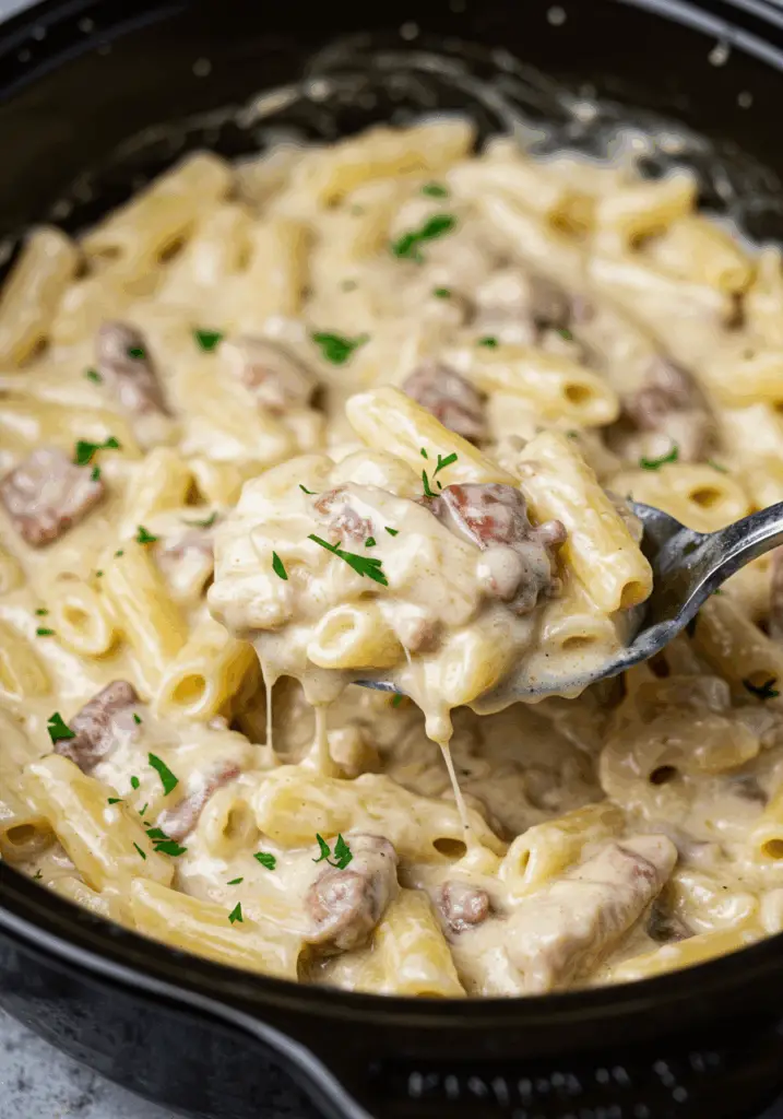 Crockpot Olive Garden Chicken Pasta