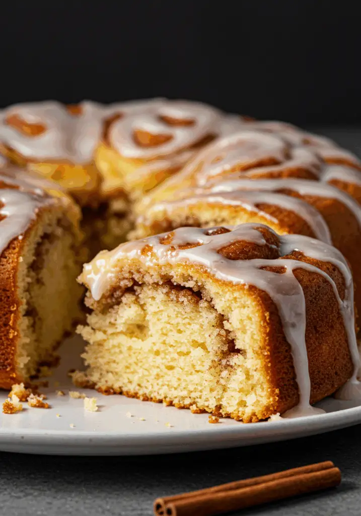 Big Mama’s Cinnamon Roll Cake
