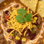 Cheesy Enchilada Chili