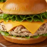 Crock-Pot Ranch Chicken Sandwiches