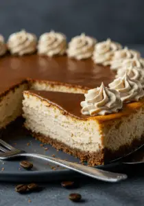 Creamy Coffee Cheesecake