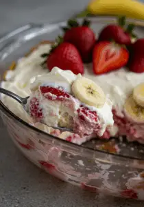Strawberry Banana Pudding