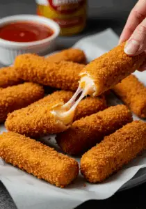 Nashville Hot Mozzarella Sticks