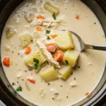Crockpot Creamy Chicken and Potato Soup