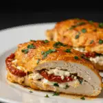 Sun-Dried Tomato Feta Stuffed Chicken