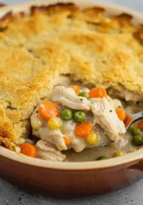 Easy Slow Cooker Chicken Pot Pie