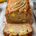 Hawaiian Banana Bread with Pineapple, Coconut, Macadamia Nuts
