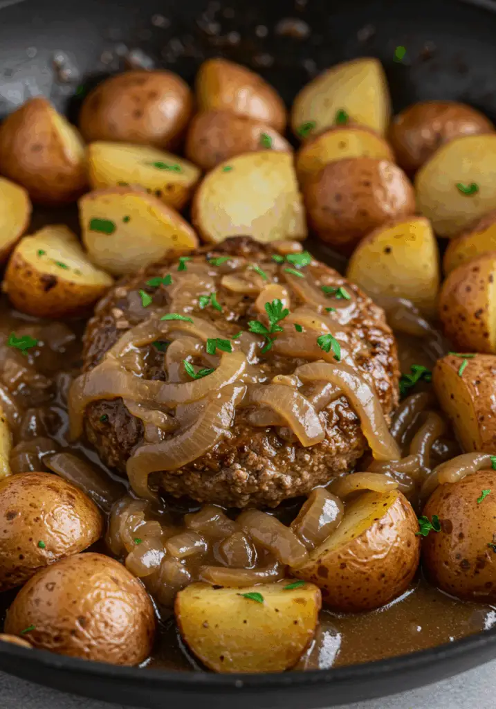 Salisbury Steak & Potato Skillet