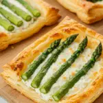 Asparagus Puff Pastry Tarts