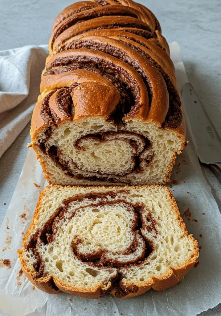 Chocolate Swirl Milk Bread