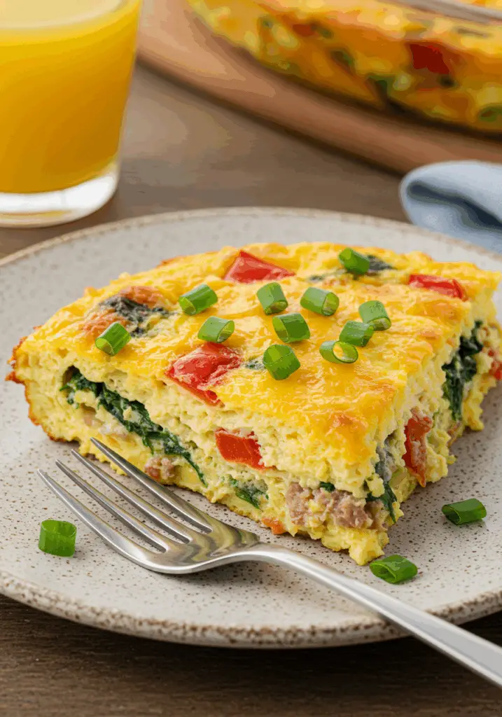 Baked Cottage Cheese Eggs