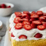 Slab Strawberry Shortcake