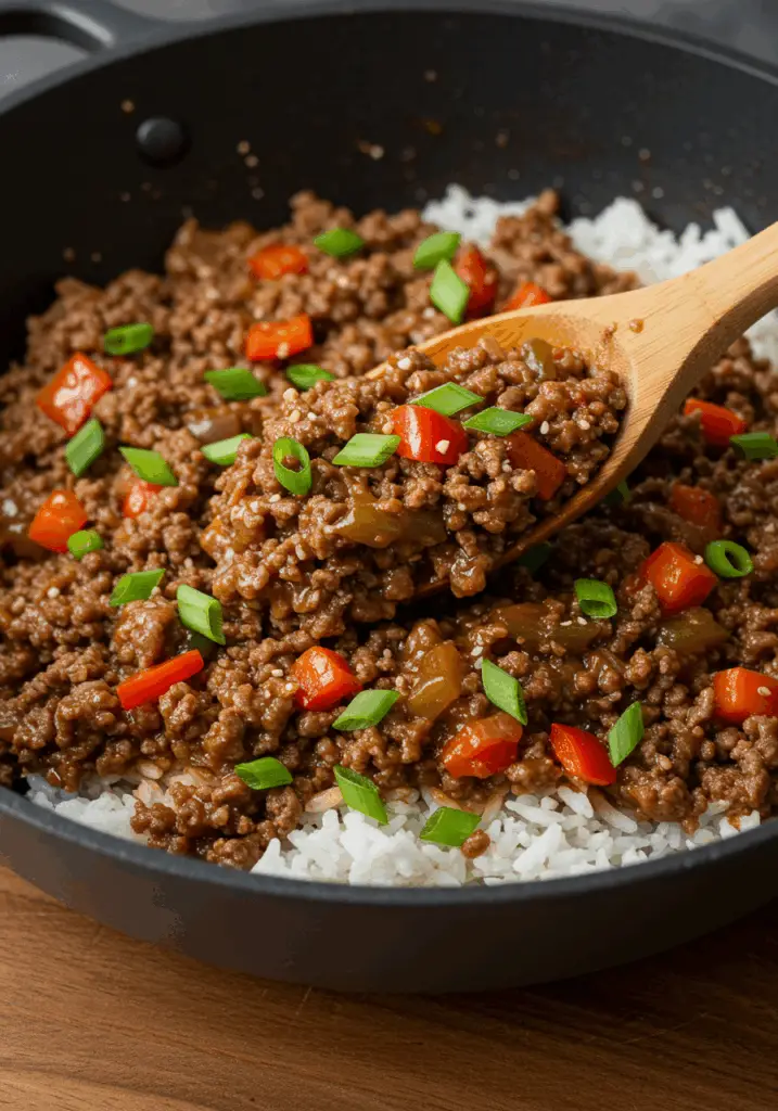 Mongolian Ground Beef