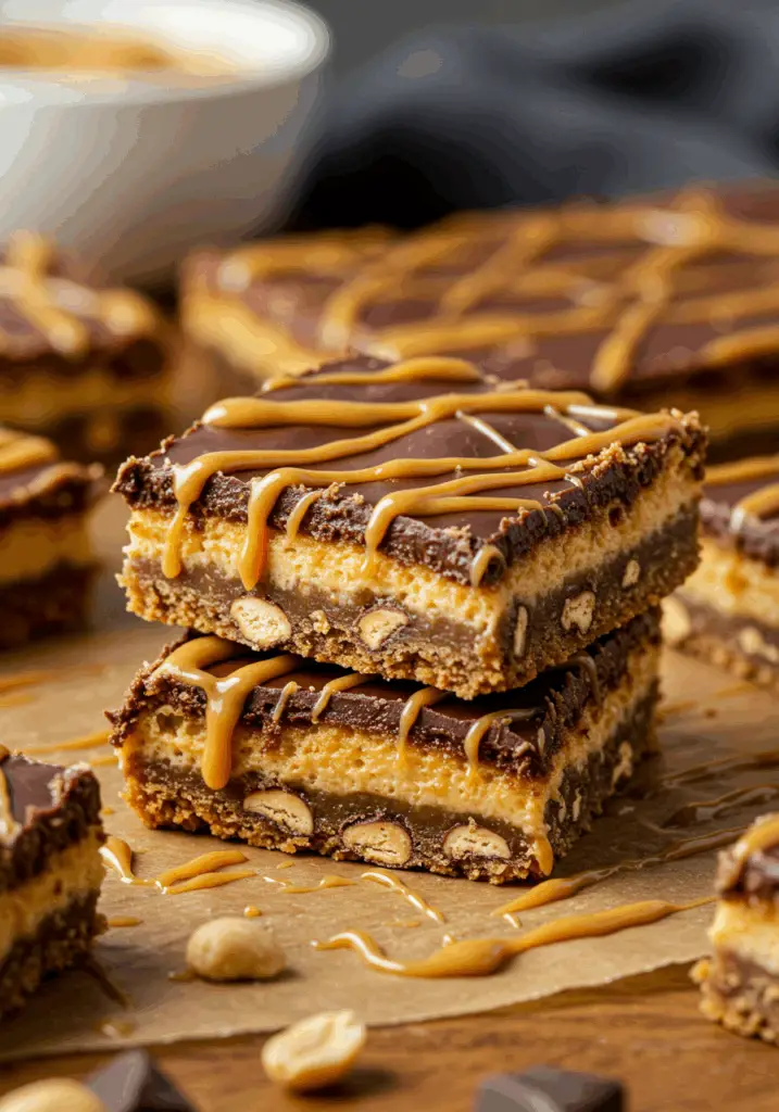Peanut Butter Passion Bars