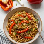 Slow Cooker Beef Ramen Noodles