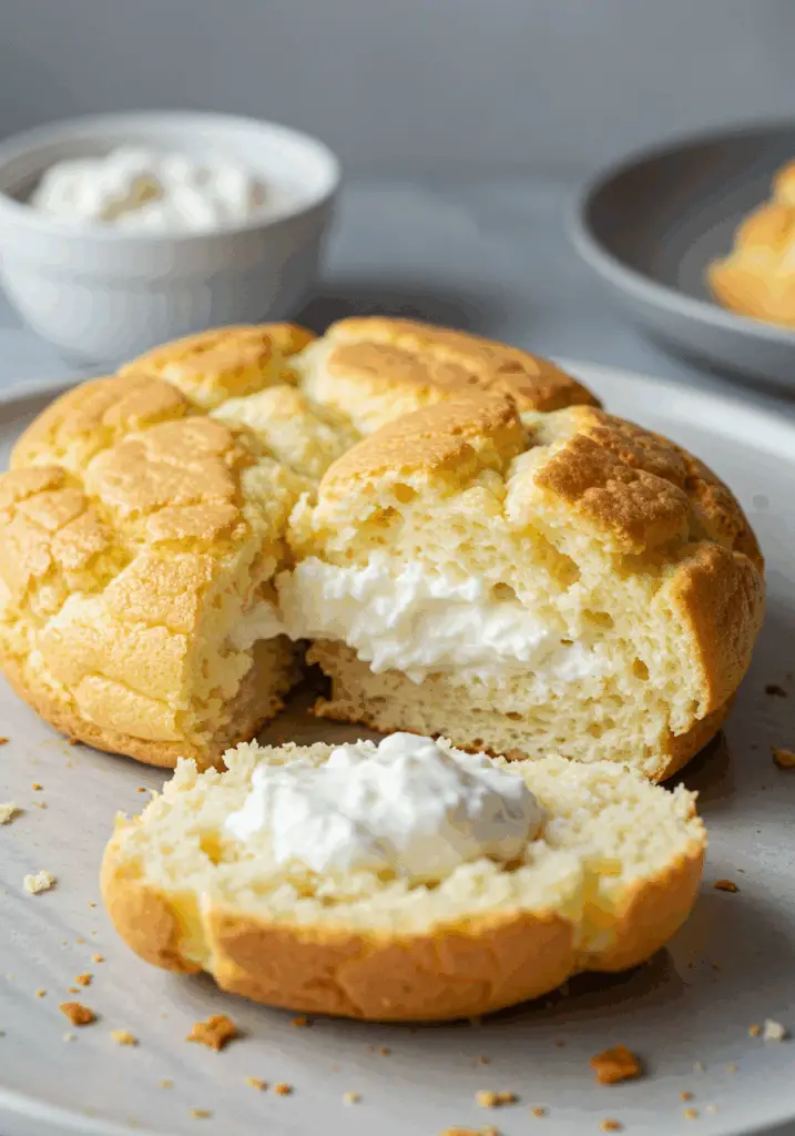 Fluffy Cottage Cheese Cloud Bread