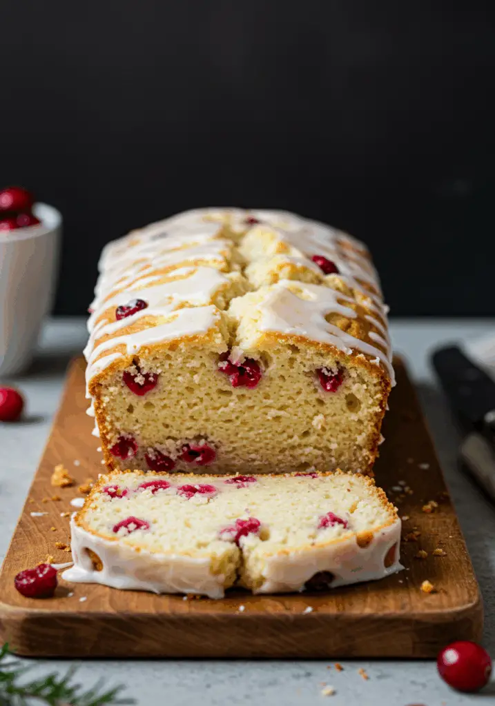 Cream Cheese Cranberry Loaf