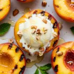 Grilled Peach Sundaes