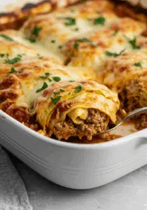Italian Unstuffed Cabbage Roll Casserole