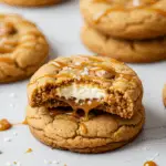 Salted Caramel Cheesecake Cookies