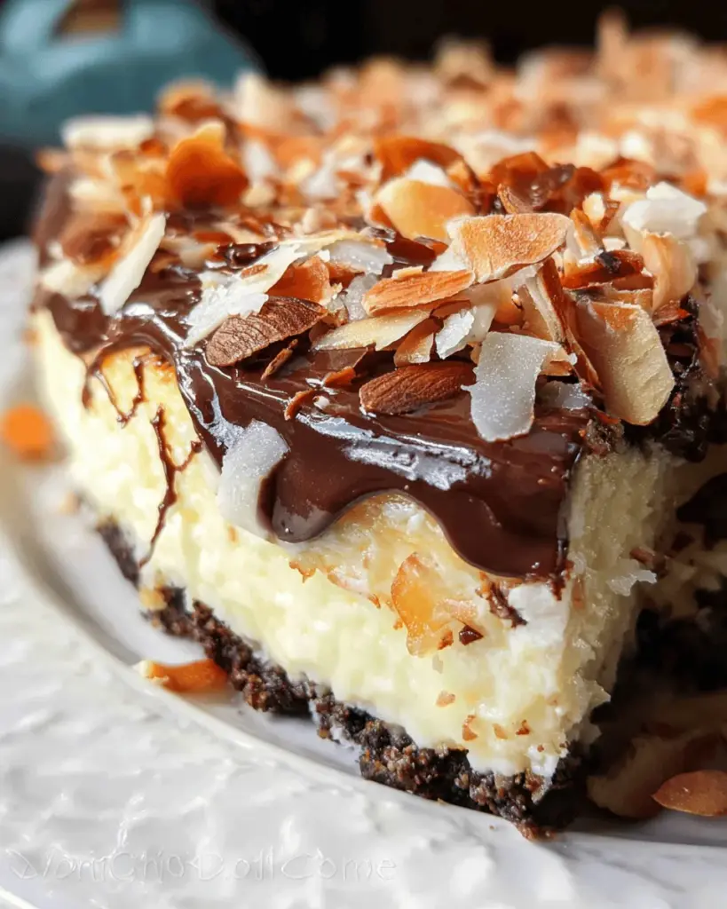 Almond Joy Cheesecake Recipe