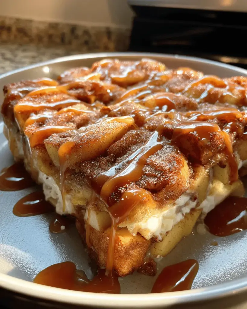 Apple Cinnamon Roll Lasagna