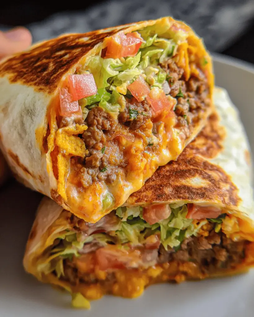 Beefy Nacho Cheese Wrap
