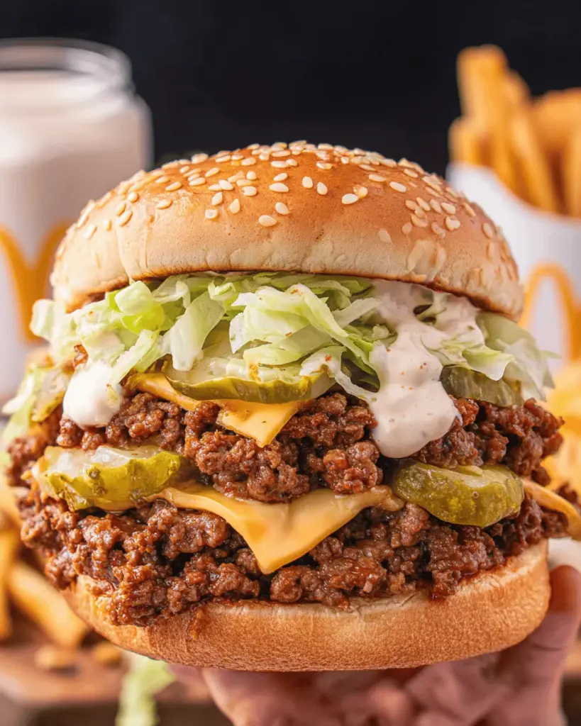 Big Mac Sloppy Joes