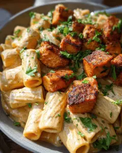 Cajun Salmon Rigatoni