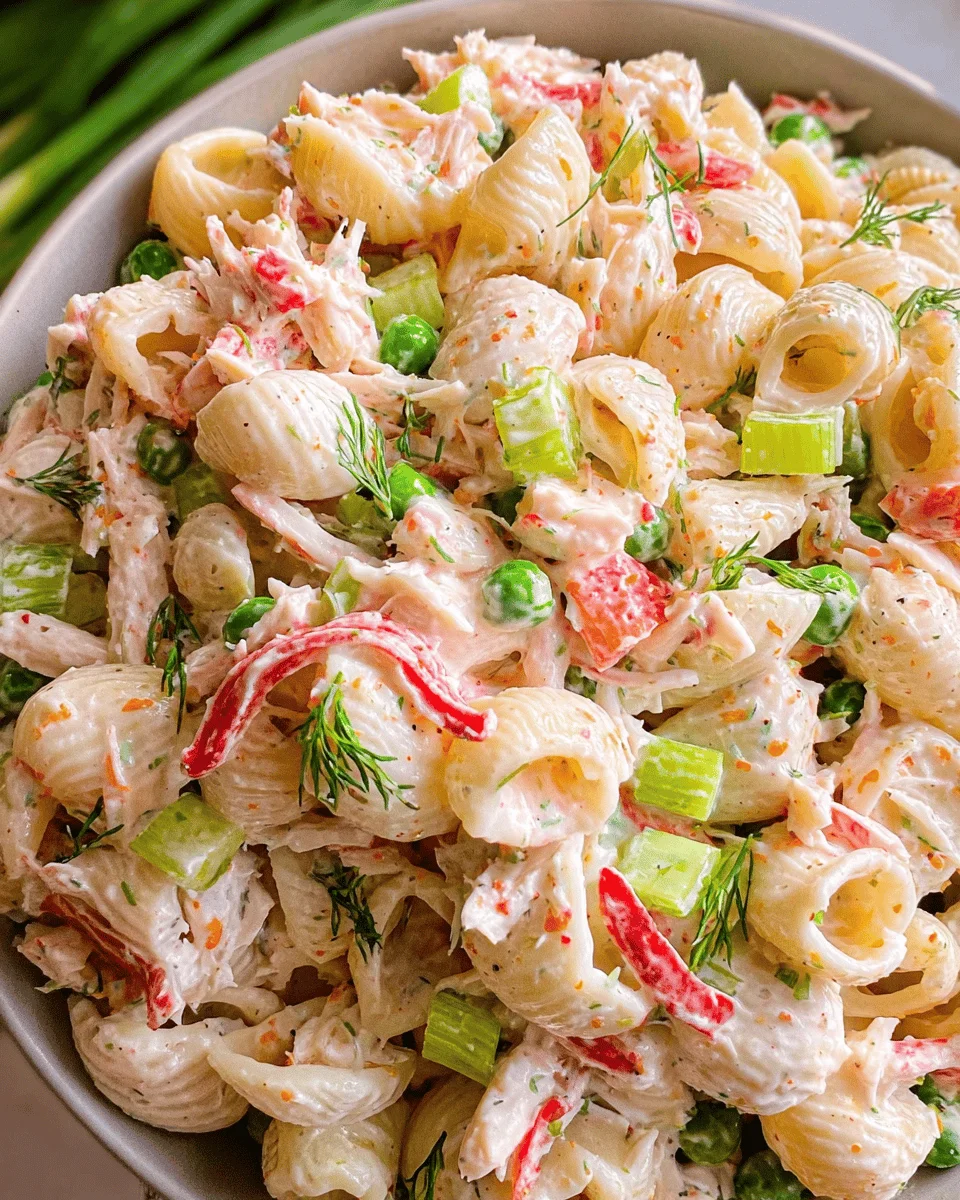 Crab Pasta Salad