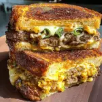 Jalapeño Popper Patty Melts