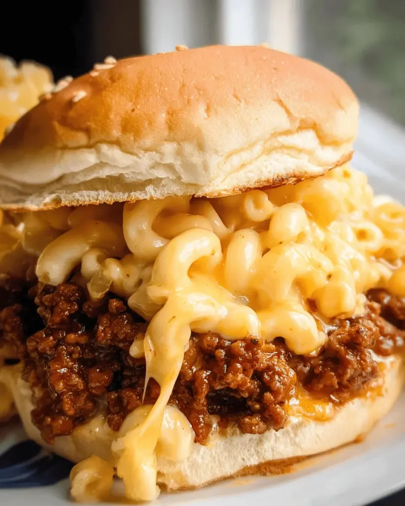 Mac and Cheese Sloppy Joes
